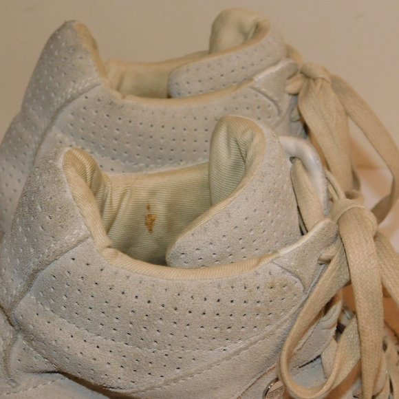 Coach Alexis High Top Wedge Sneakers Size 8.5M Suede - Picture 10 of 11